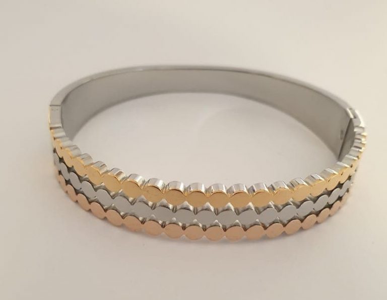 bracelet-luxe-grec inoxydable pour femme