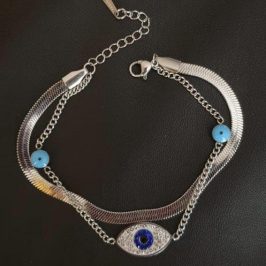 Bracelet oeil bleu