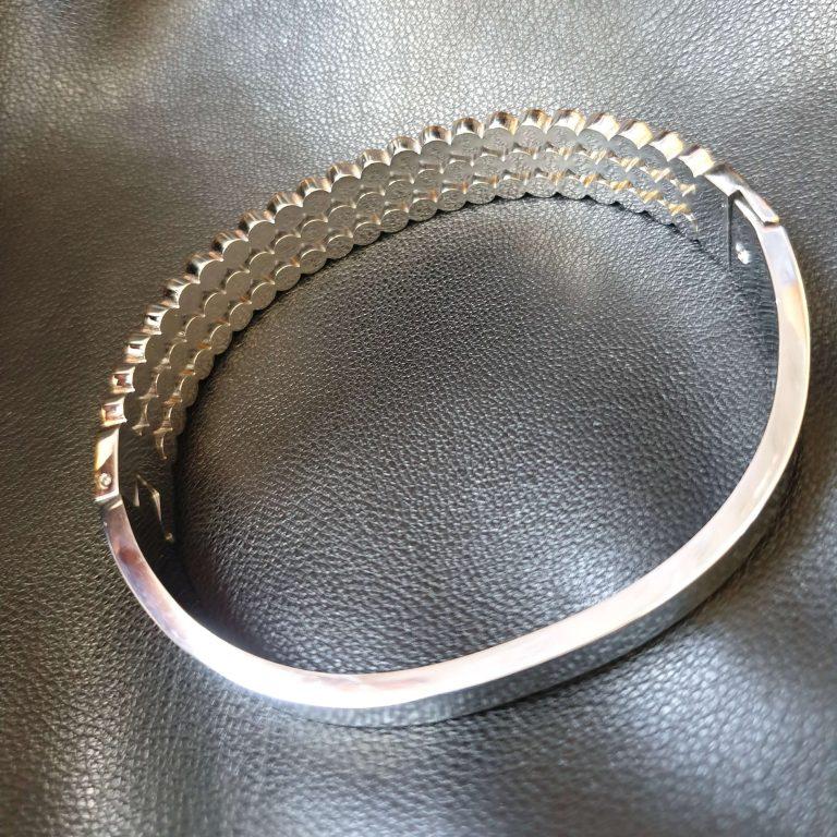 bracelet-luxe-grec inoxydable pour femme